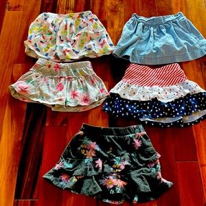 5 girl skorts